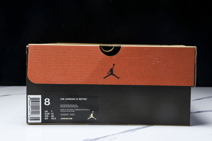 Air Jordan 12 "Gym Red" 130690-600