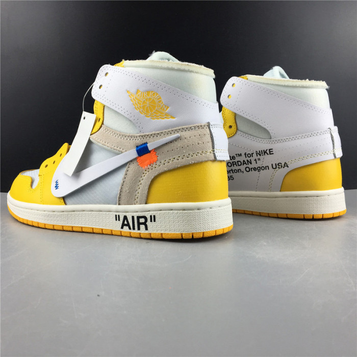 OF AIR JORDAN 1 RETRO CANARY YELLOW AQ0818-149