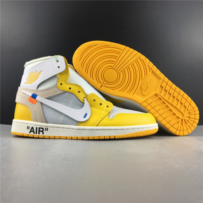 OF AIR JORDAN 1 RETRO CANARY YELLOW AQ0818-149