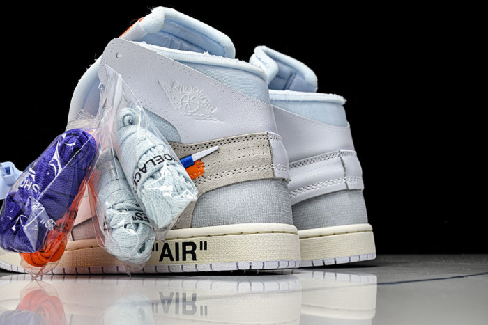 (2026) Virgil Abloh Archive x Air Jordan 1 High OG “Alaska” AA3834-100