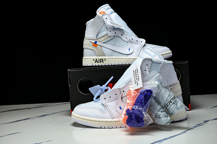 (2026) Virgil Abloh Archive x Air Jordan 1 High OG “Alaska” AA3834-100
