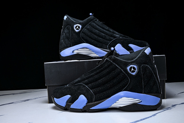 (2026) Air Jordan 14 "Black/University Blue" 487471-007