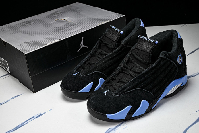 (2026) Air Jordan 14 "Black/University Blue" 487471-007