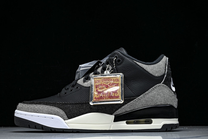 Jordan 3 Retro Levi’s Black IR0914-400