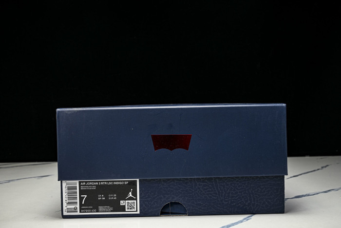 Jordan 3 Retro Levi’s Indigo IH7959-400