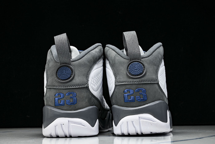 Air Jordan 9 “Flint Grey”Color: White/French Blue-Flint Grey HV4794-100