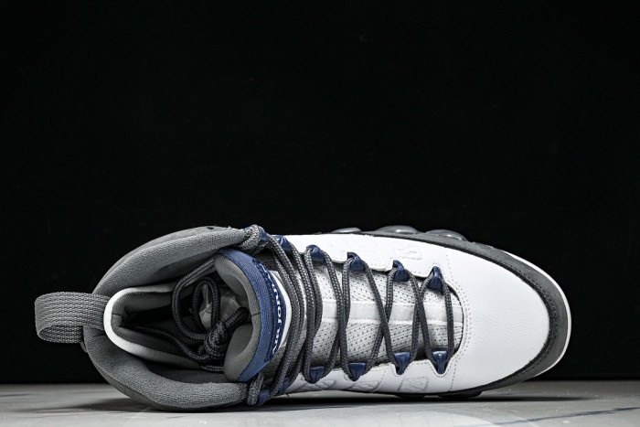 Air Jordan 9 “Flint Grey”Color: White/French Blue-Flint Grey HV4794-100