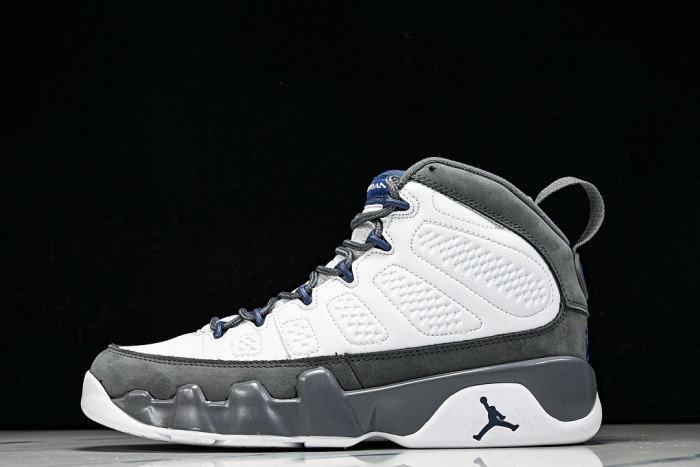 Air Jordan 9 “Flint Grey”Color: White/French Blue-Flint Grey HV4794-100