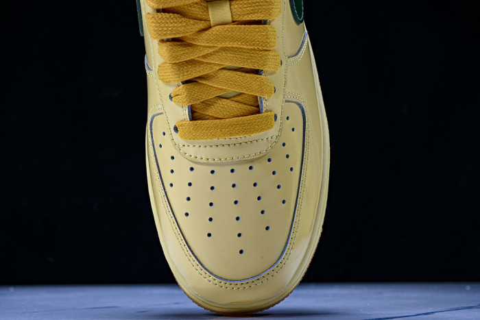 Nike Air Force 1 Low Patent Leather Topaz Gold IO4489-700