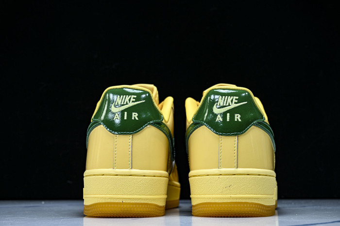 Nike Air Force 1 Low Patent Leather Topaz Gold IO4489-700