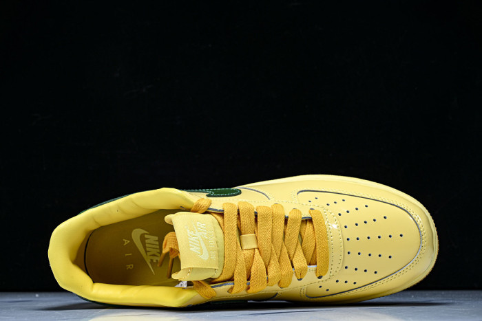 Nike Air Force 1 Low Patent Leather Topaz Gold IO4489-700