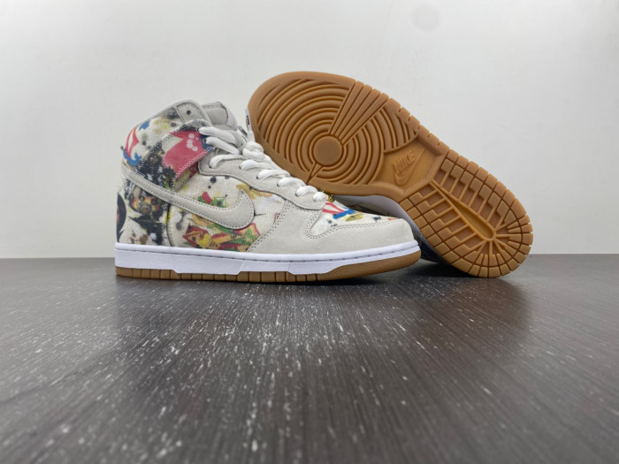 nike sb dunk high rammellzee fd8779-100
