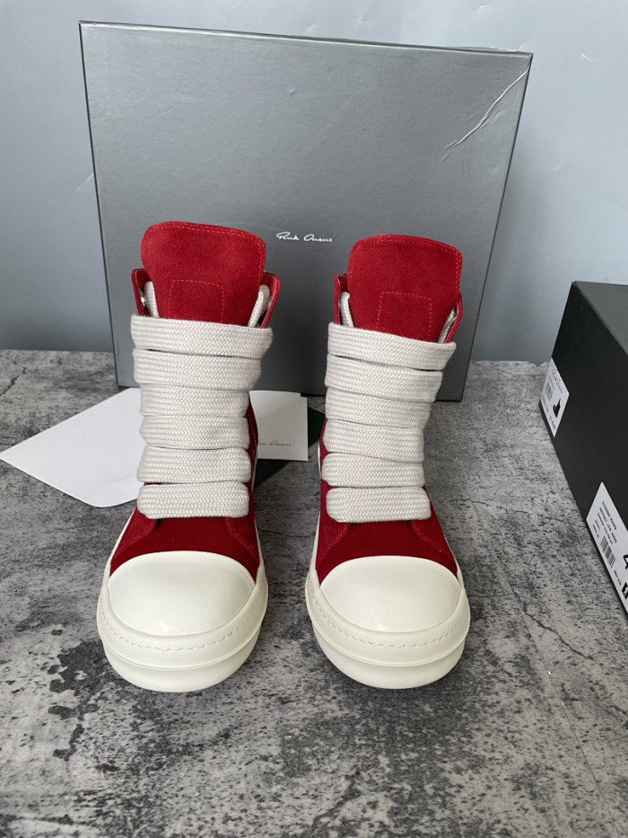 (SUEDE) RICK OWENS SNEAKERS RO-318