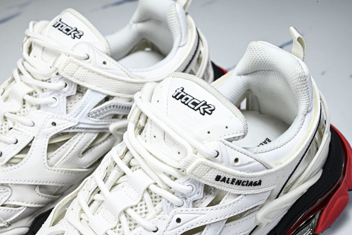 BL TRACK TRAINERS SNEAKER WHITE W2GN3-9610