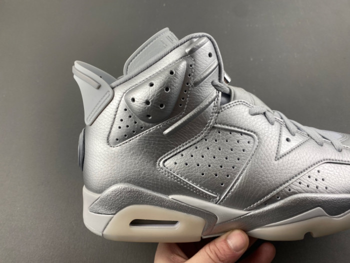Jordan 6 Retro PSG Paris Saint-Germain Silver IQ5135-001