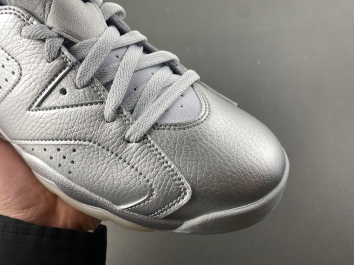Jordan 6 Retro PSG Paris Saint-Germain Silver IQ5135-001