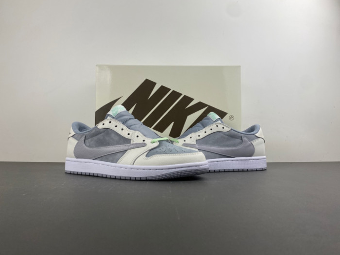 Travis Scott x Air Jordan 1 Low "Medium Olive" HQ2004-400