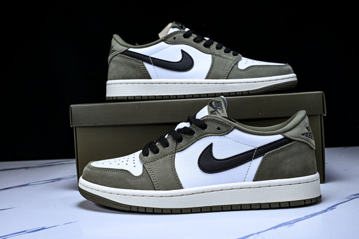 Air Jordan 1 Low OG "Medium Olive" HQ6998-200