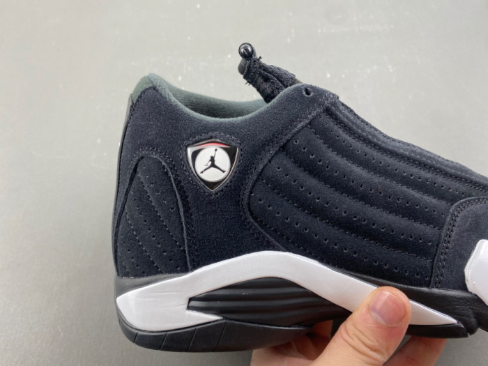 Jordan 14 Retro Black White 487471-016