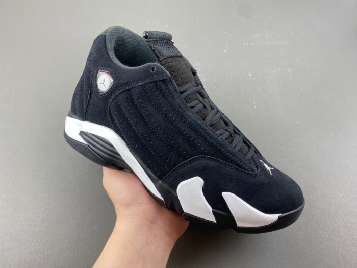 Jordan 14 Retro Black White 487471-016