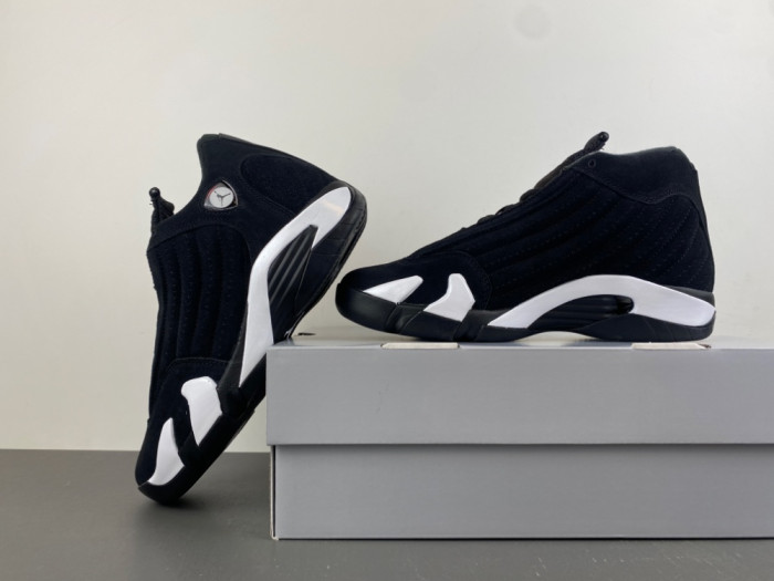 Jordan 14 Retro Black White 487471-016
