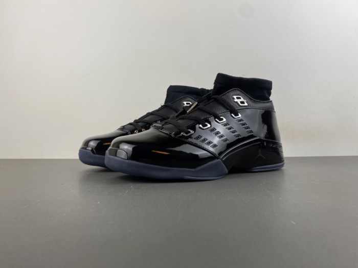 Air Jordan 17 Low "Black Patent" IV7640-001