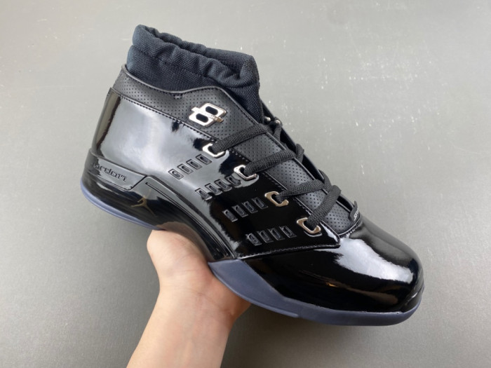 Air Jordan 17 Low "Black Patent" IV7640-001