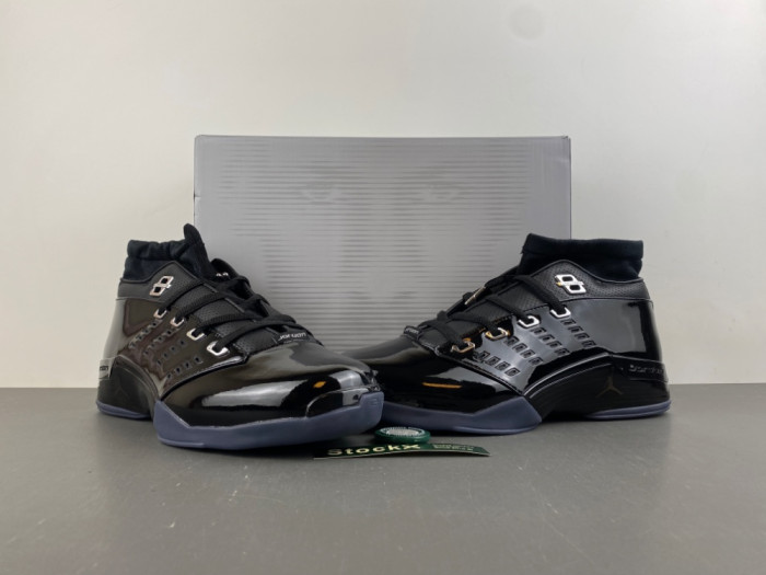 Air Jordan 17 Low "Black Patent" IV7640-001