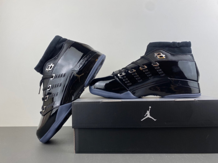 Air Jordan 17 Low "Black Patent" IV7640-001