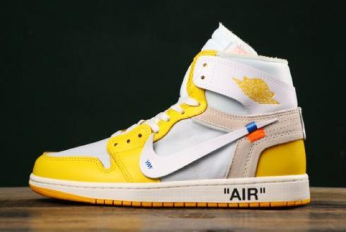 OF AIR JORDAN 1 RETRO CANARY YELLOW AQ0818-149